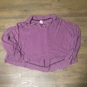 We The Free long sleeve crop top